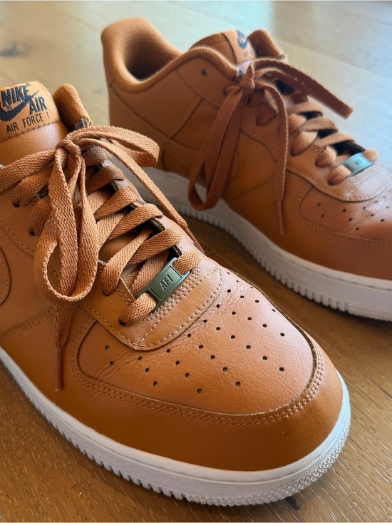 Nike Other - Nike Men’s Air Force 1s Tan Leather